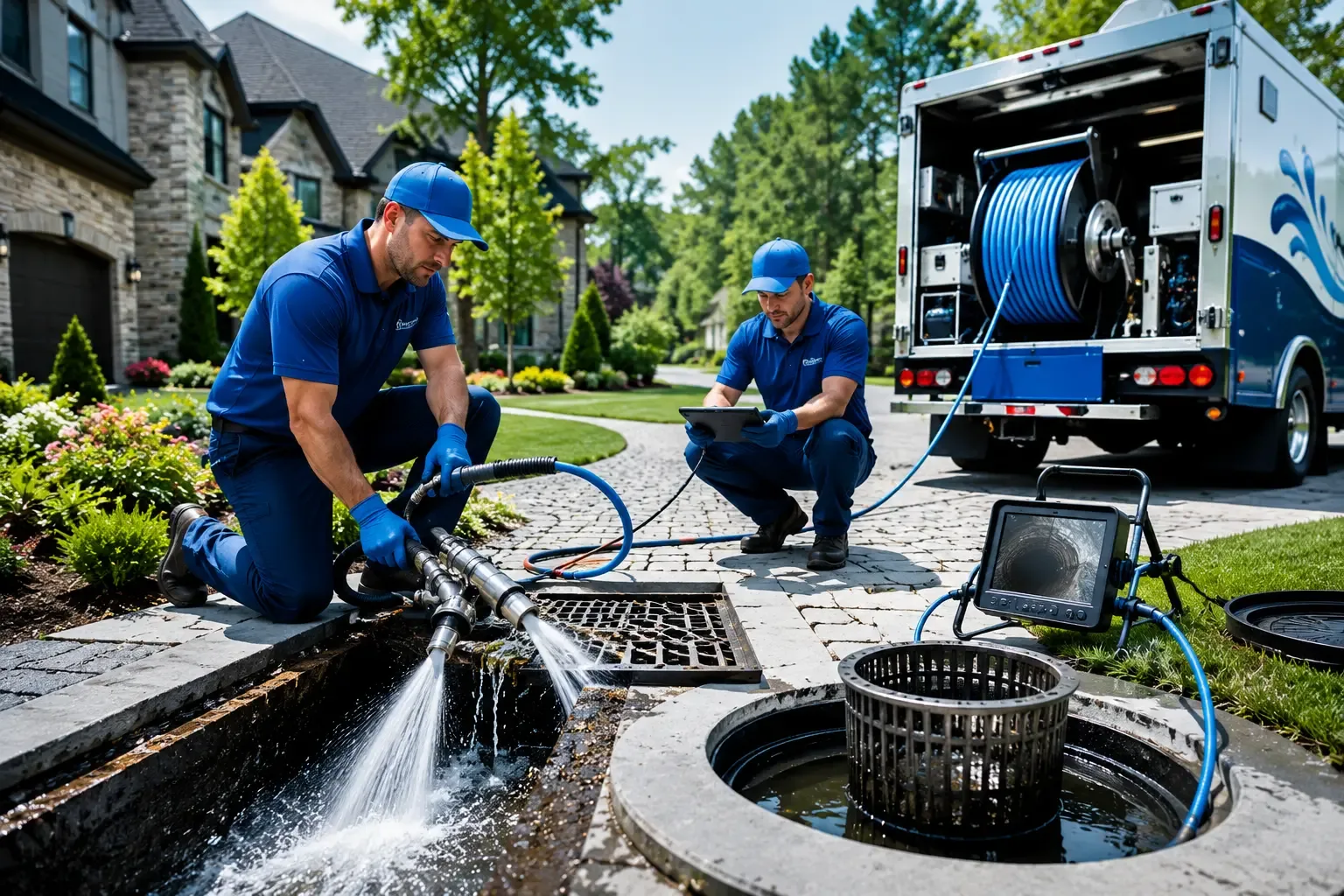 Local outdoor drain cleaning professionals in Millstadt, IL